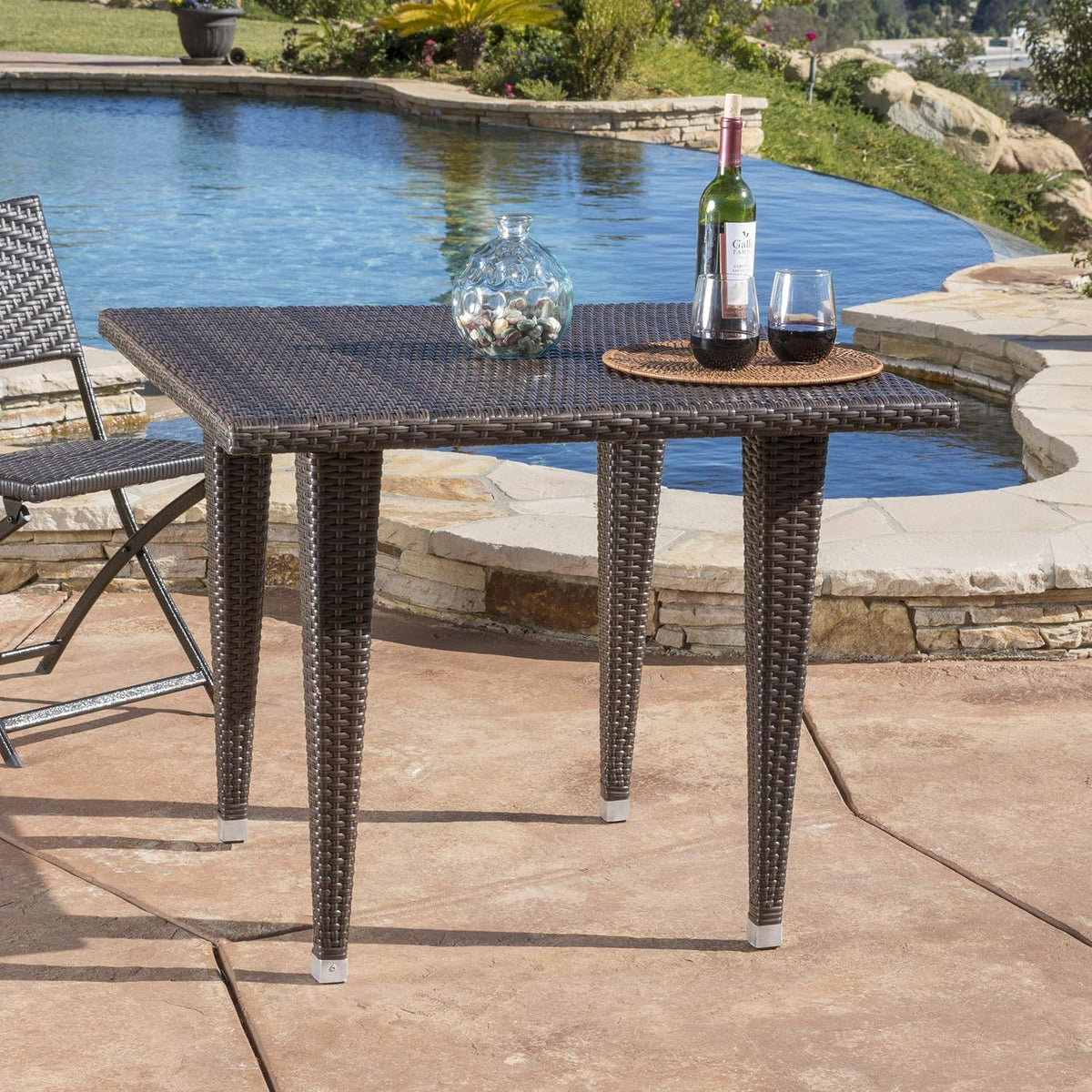 Multibrown Square Table U683