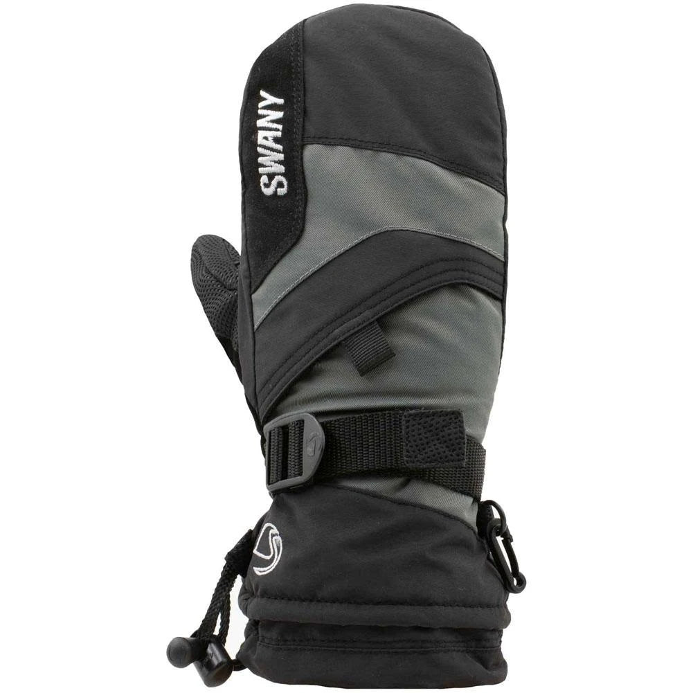 Black/Dark Grey Small Snow Mittens C3955