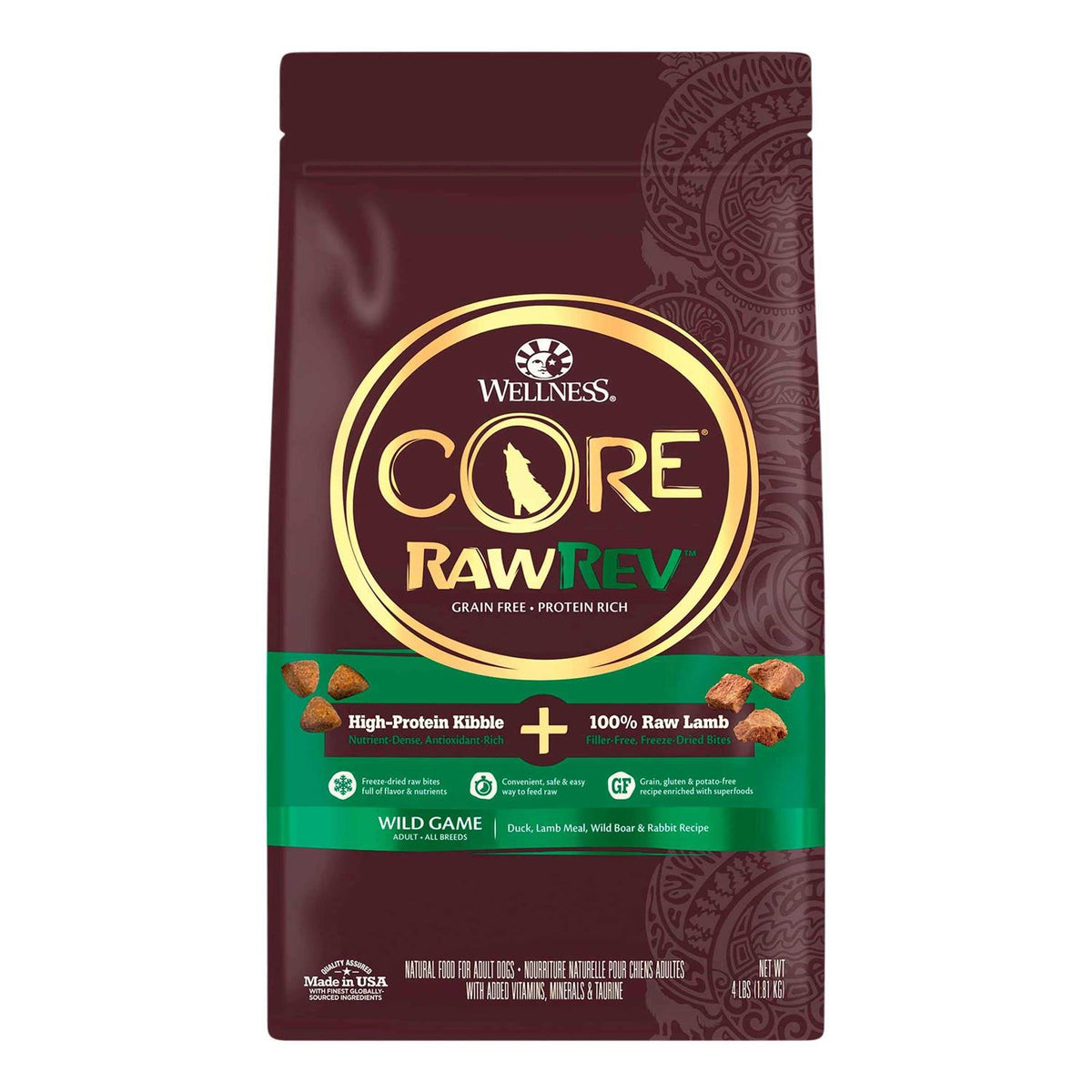 Grain Free Freeze Dried Dry Dog Food V60268