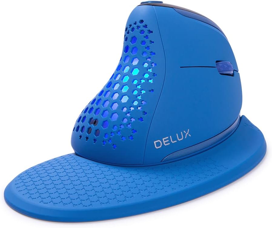 Wireless Ergonomic Vertical Mouse with OLED Screen U681993
