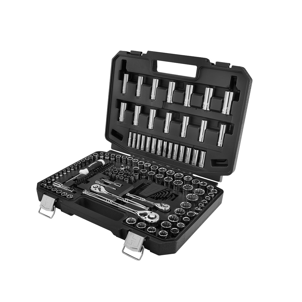 180-Piece Chrome Finish Mechanics Tool Set N63500