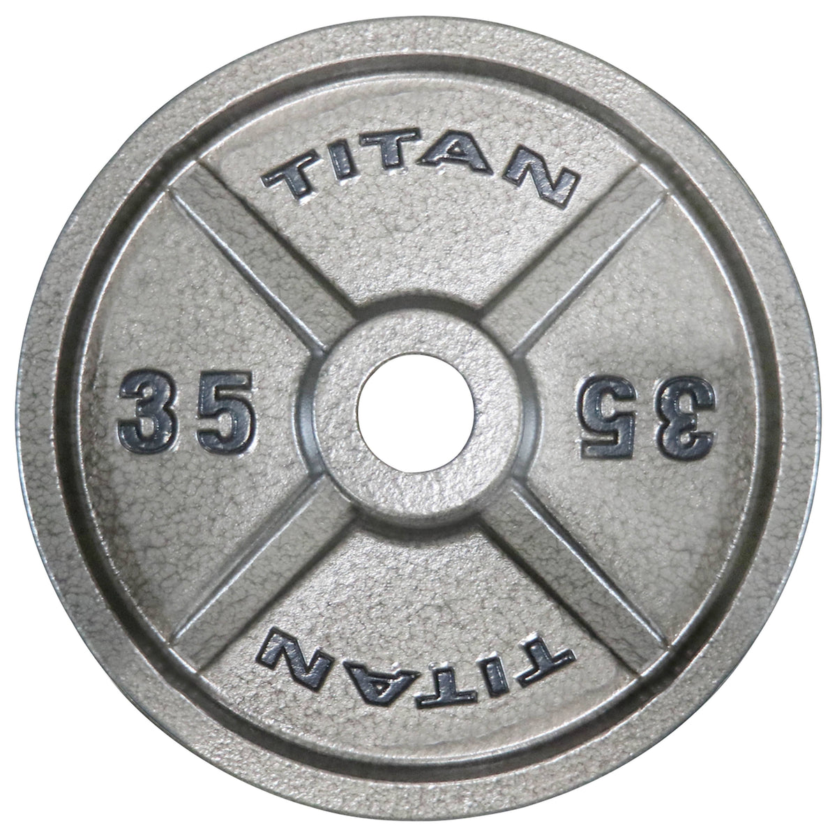 Cast Iron 35 lb Olympic Weight Plates O817