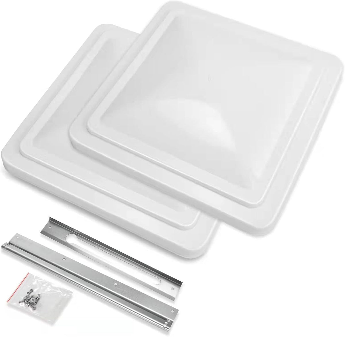 White 2 Pack Roof Vent Cover P24864
