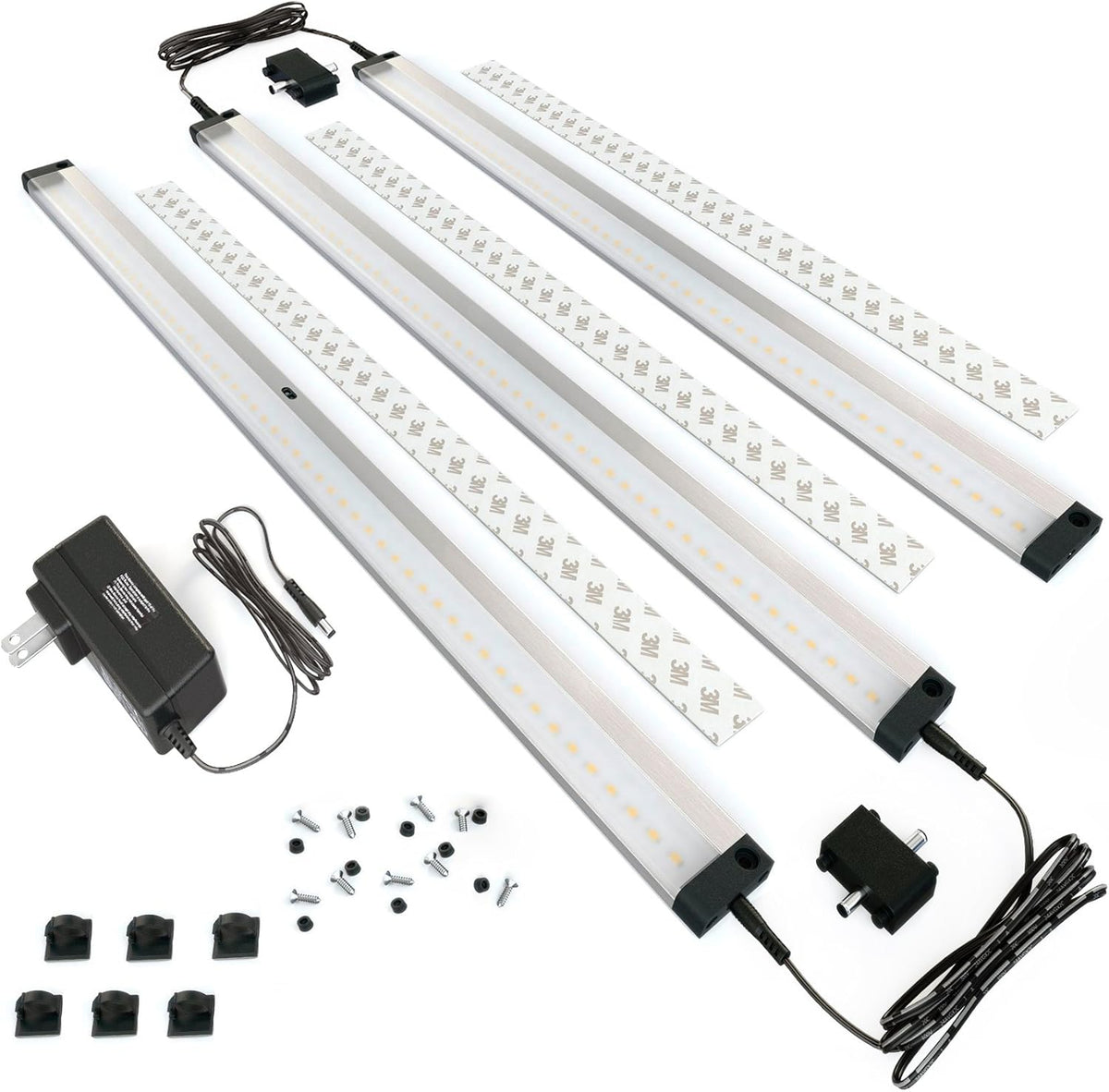 3 Extra Long 20 inch Panels LED Dimmable Under Cabinet Lighting Kit M4087