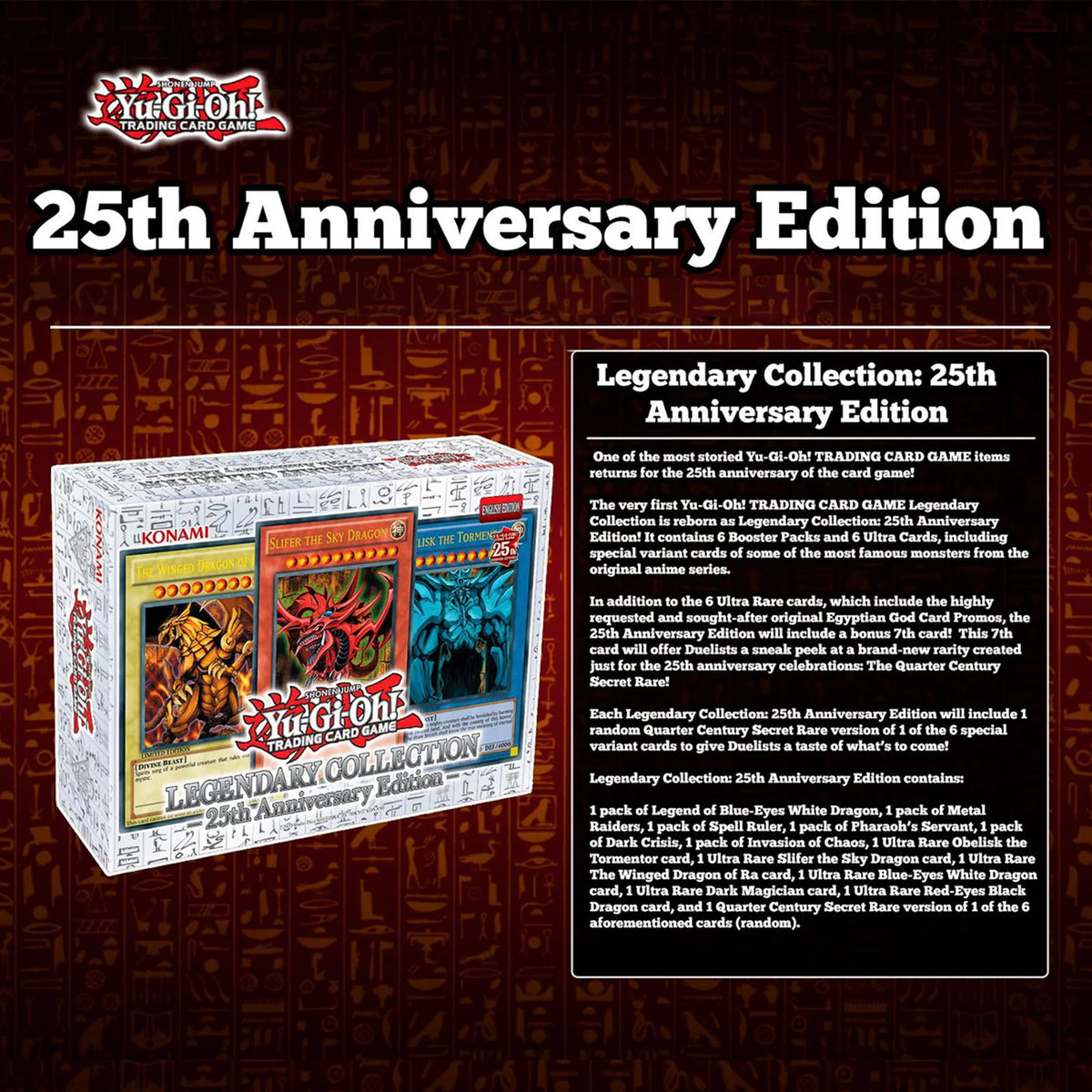 Trading Card Games 25th Anniversary Box A727