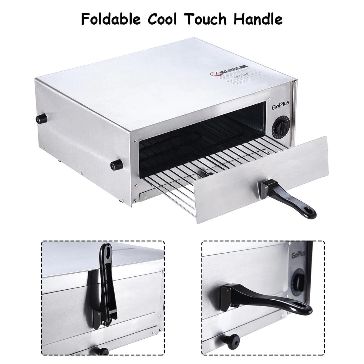 Commercial Stainless Steel Counter Top Pizza Oven B928674