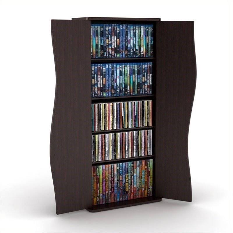 35x22 Media Storage Cabinet in Espresso E8711