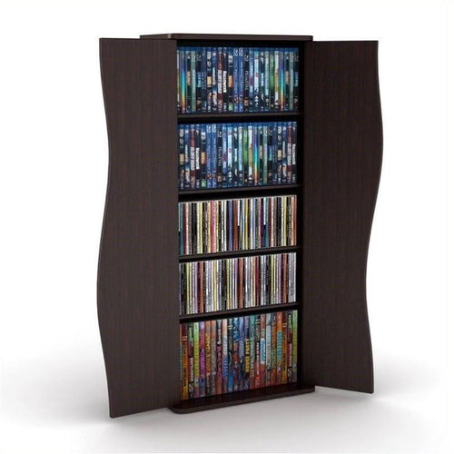 35x22 Media Storage Cabinet in Espresso E8711