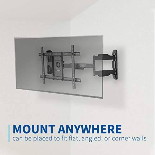 Full Motion Articulating Corner Wall TV Mount Bracket for 37 to 70 Flat Screens E7759