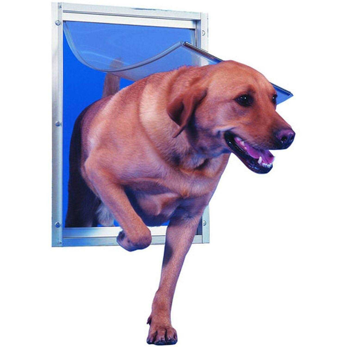 White Aluminum Pet Door P814361
