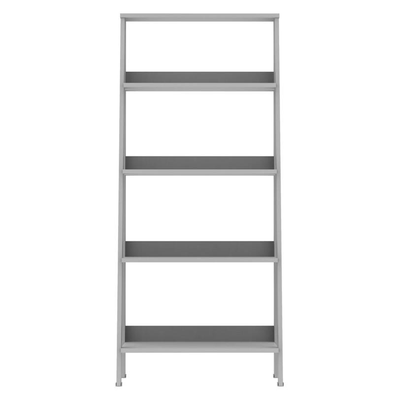 4-Shelf Wood Ladder Bookcase X55068
