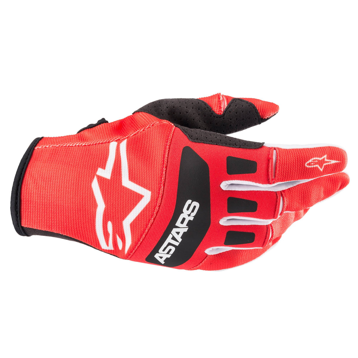 Bright Red/Black Gloves S204