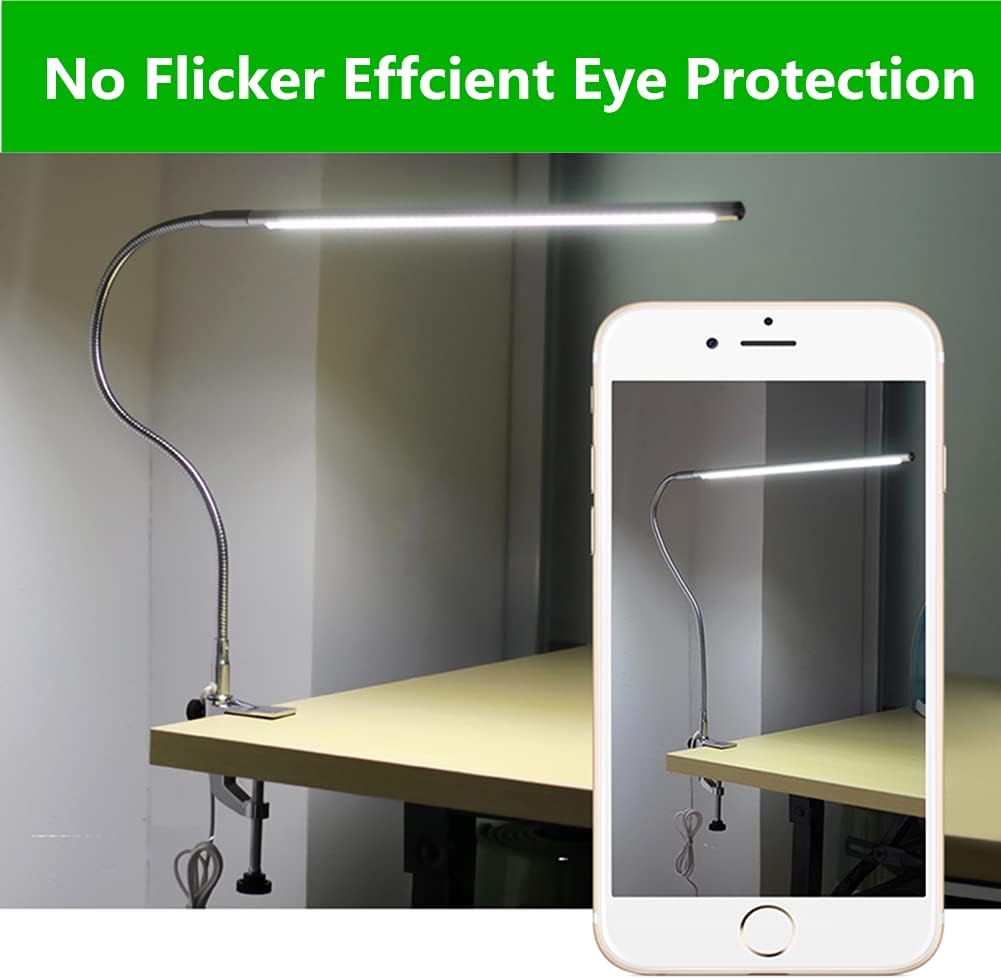 Adjustable Clip On LED Desk Lamp U3396
