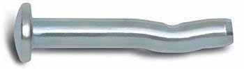 3/8 x 4 Spike Mushroom Head Tamper Proof Anchor Carbon Steel 25 Anchor J668543