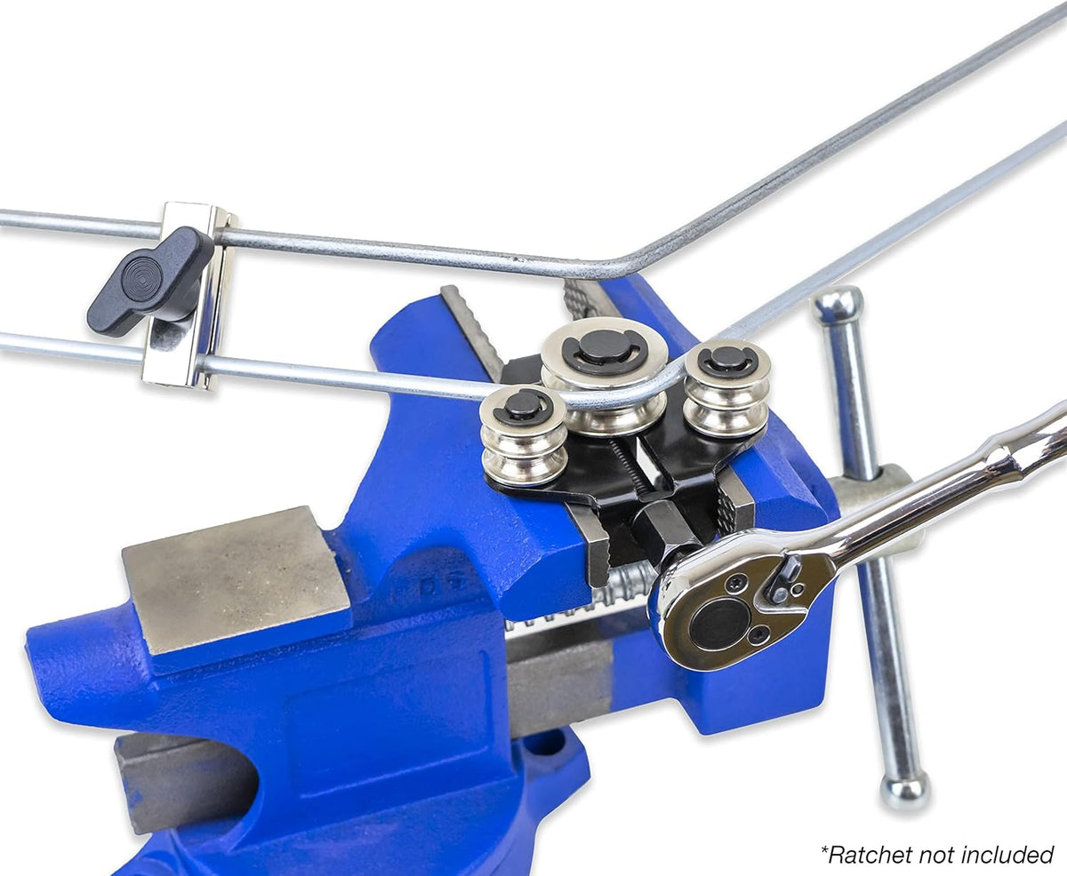 3/16, 1/4 inch Brake Line Tubing Bender with 4 Tube Clamps L236
