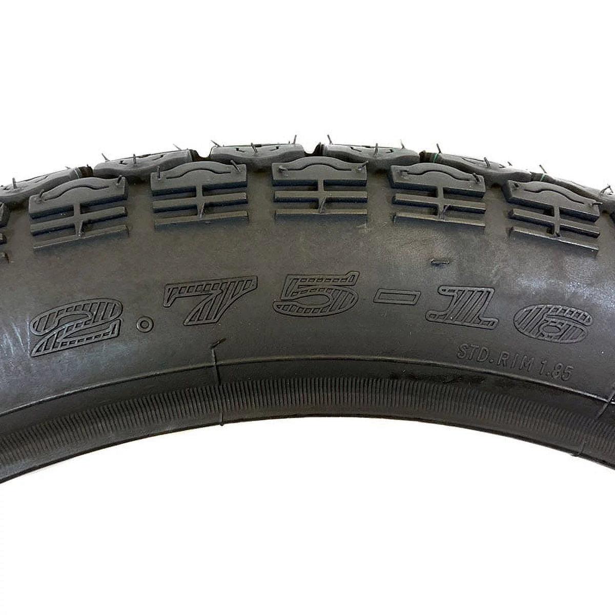 Motorcycle Tire 2.75-16 Front or Rear Slightly Knobby K563012