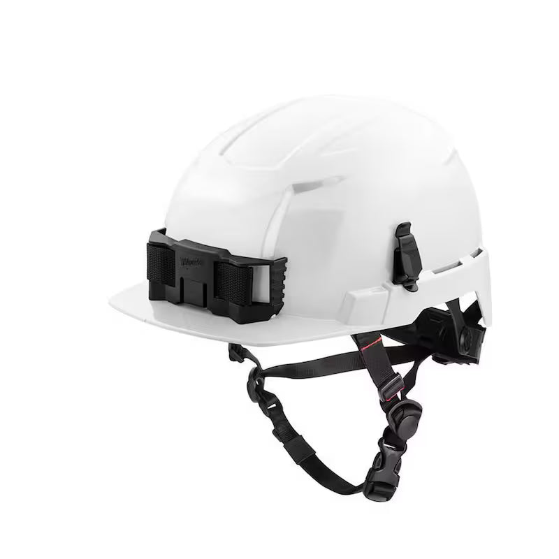 White Type 2 Class E Front Brim Non-Vented Safety Helmet U374950