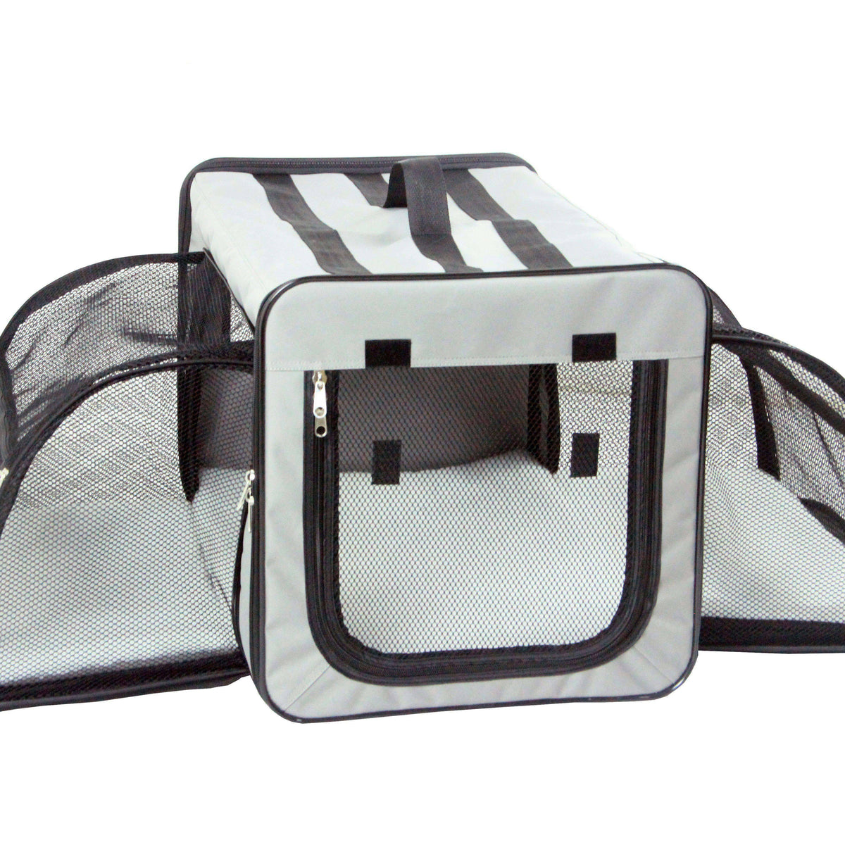 Khaki Small Folding Wire Pet Crate C322