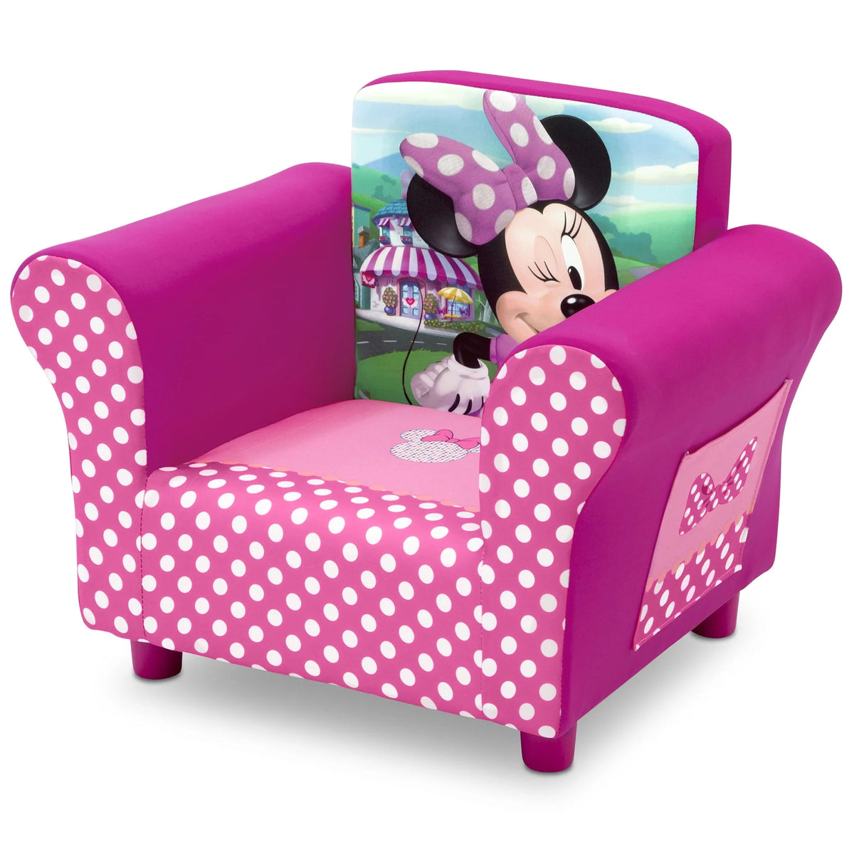 Pink Upholstered Chair L2444