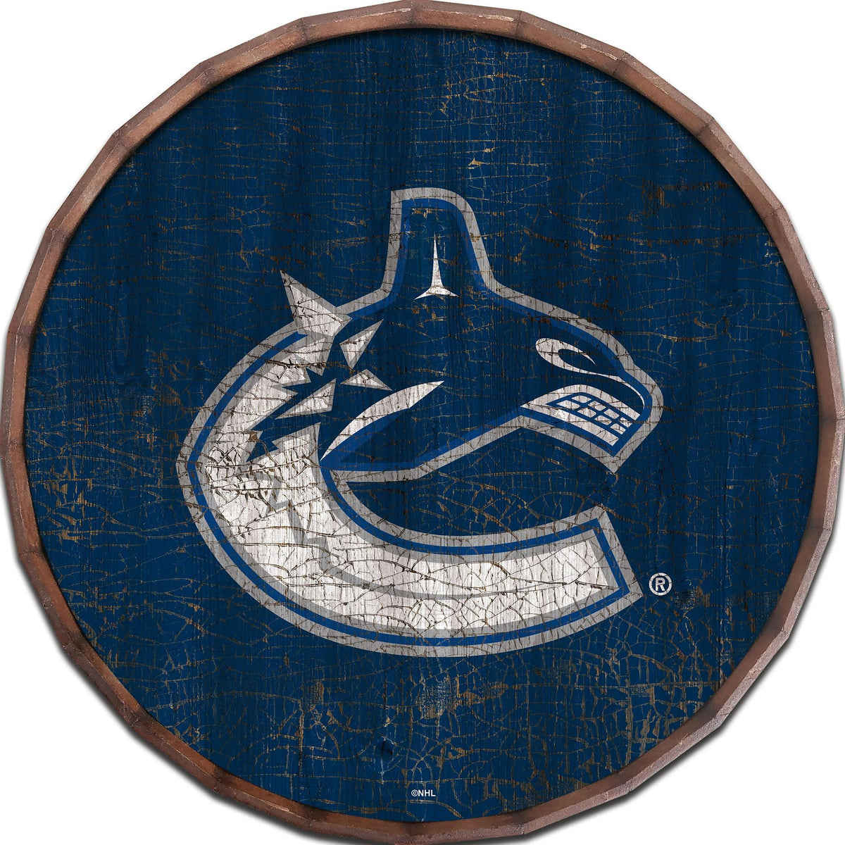 Vancouver Canucks 24x22 Barrel Top R79719
