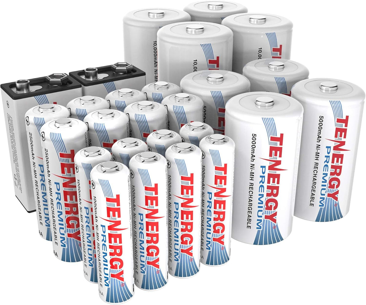 26 Pack NiMH Rechargeable Batteries H701
