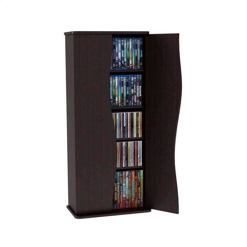 35x22 Media Storage Cabinet in Espresso E8711