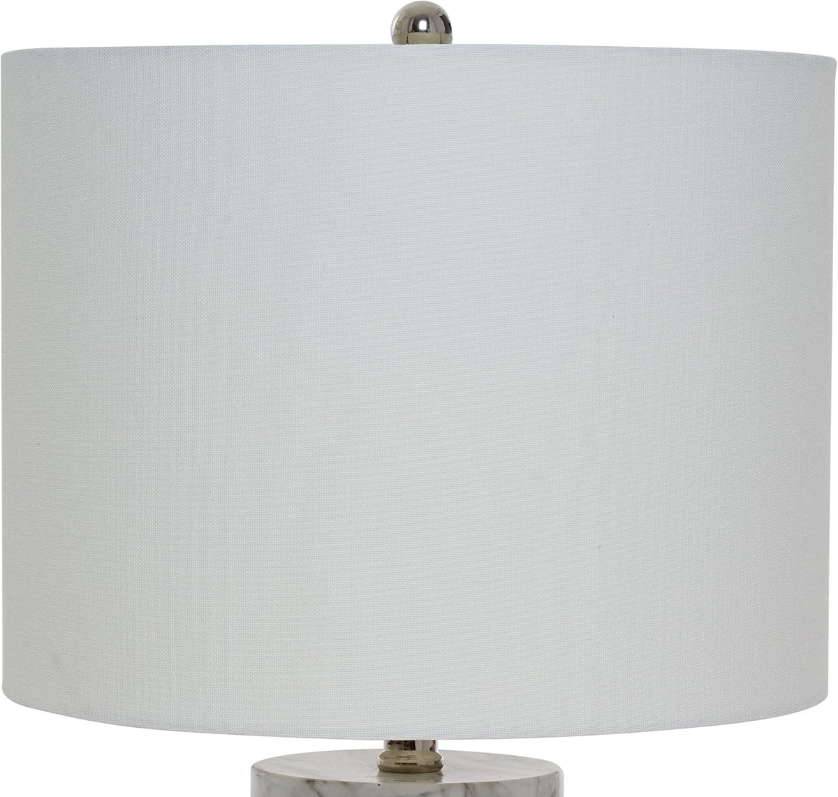 Modern Marble Table Lamp with Polished Nickel Accents T891