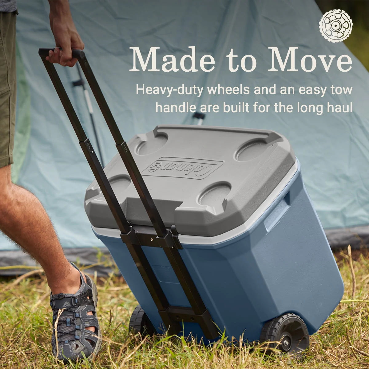 60QT Wheeled Hard Chest Cooler N552188