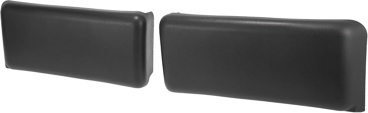 1 Pair Black Plastic Car Front Bumper Guards Pads V17728