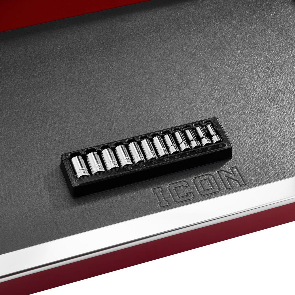 3/8 in. Drive Metric Semi-Deep Socket 12-Piece V10996