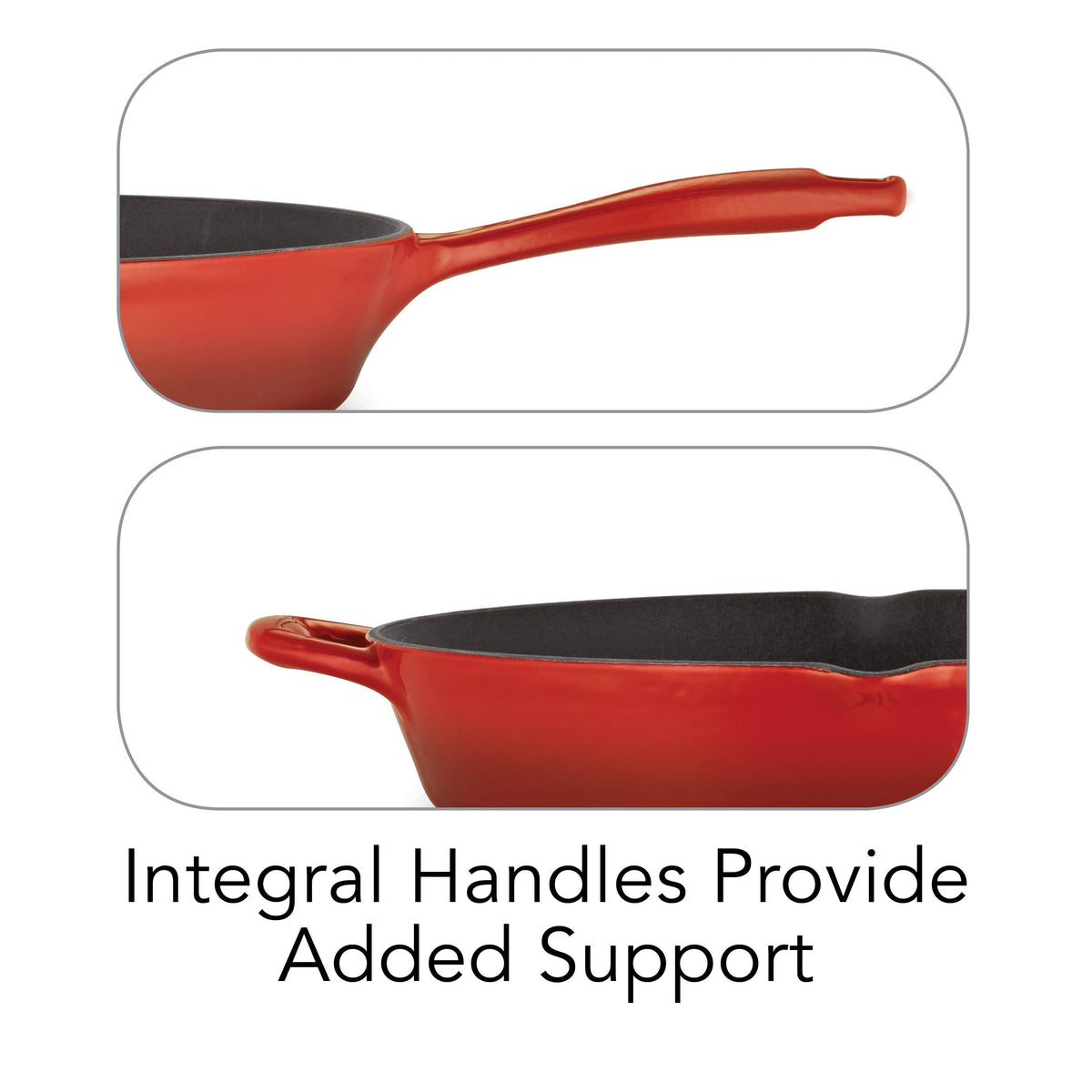 Enameled Cast Iron Skillet 12 in. Y10266