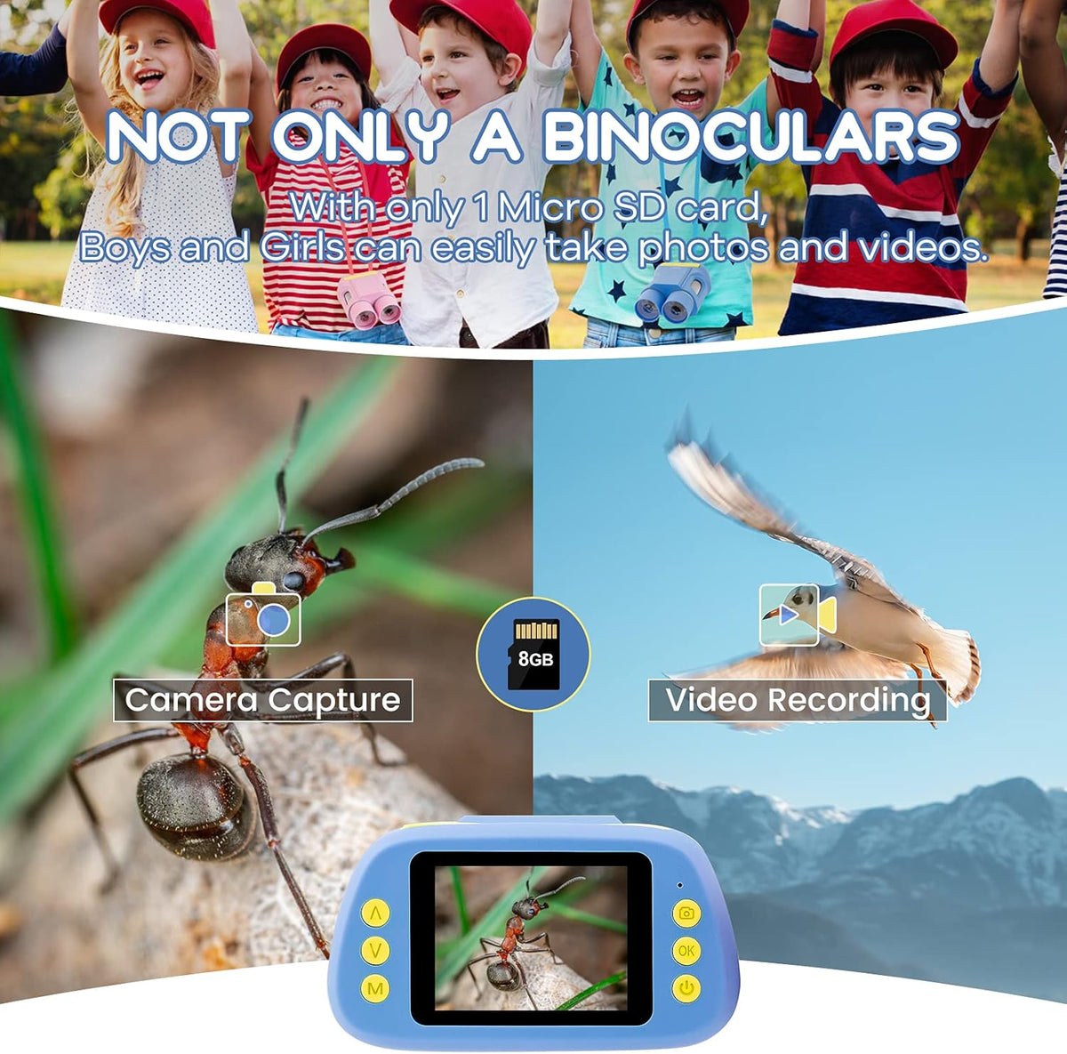 Portable Handheld Microscope Binoculars A738662