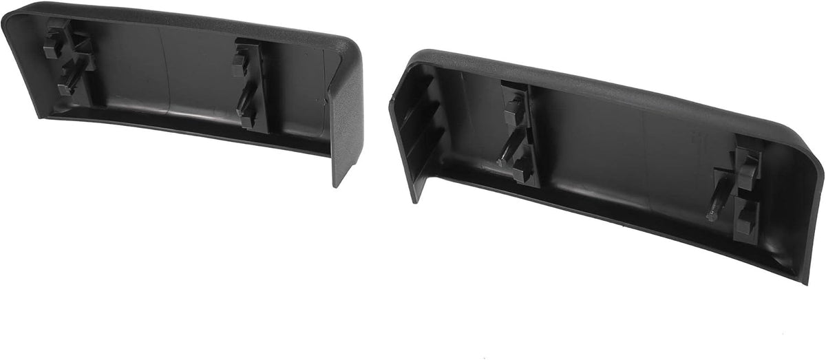 1 Pair Black Plastic Car Front Bumper Guards Pads V17728