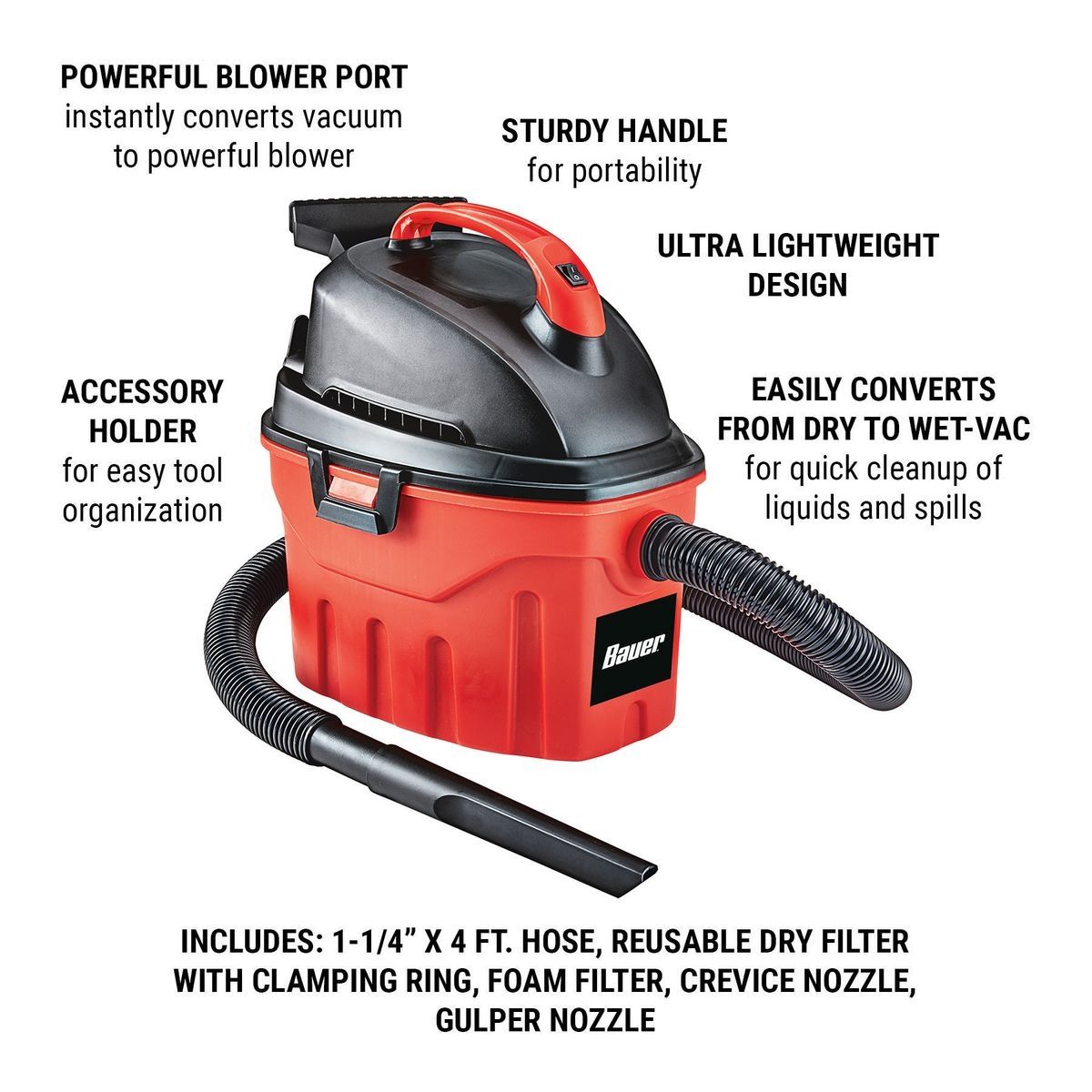 3 Gallon Wet/Dry Vacuum M367723