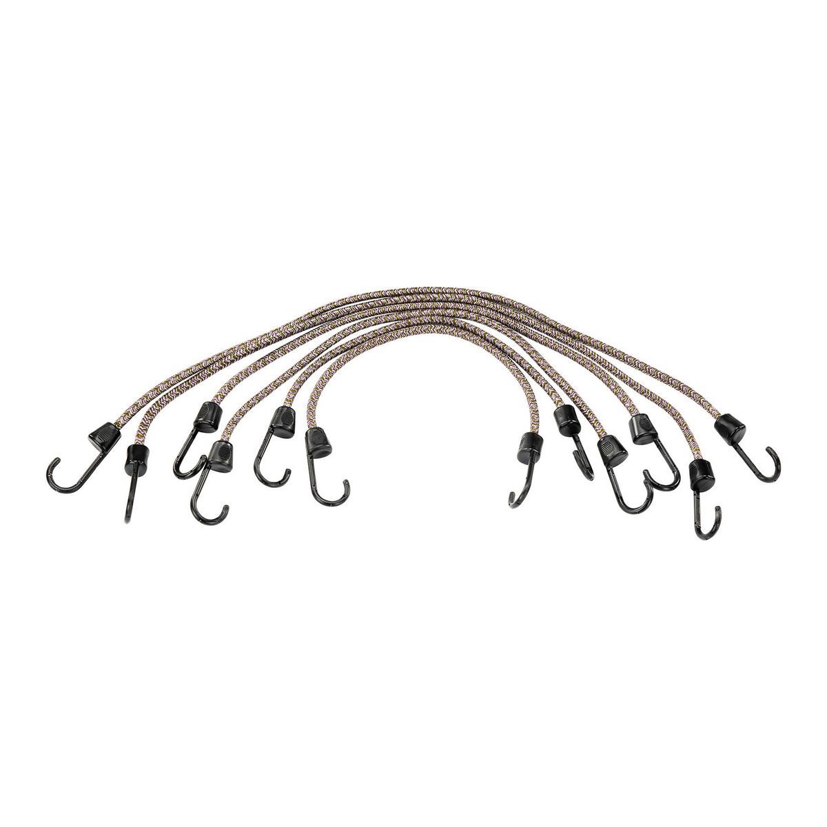 Camouflage Elastic Stretch Cords, 6 Piece G205813