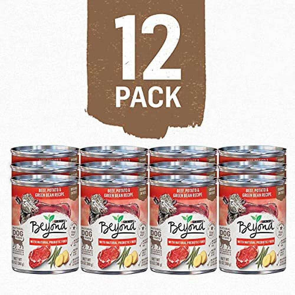 Grain Free Beef Potato & Green Bean Recipe Ground Entree Wet Dog Food 13 Ounce Y1306