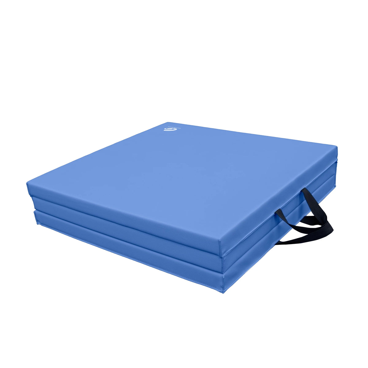 Black Tri-Fold Exercise Mat with Handles V9772
