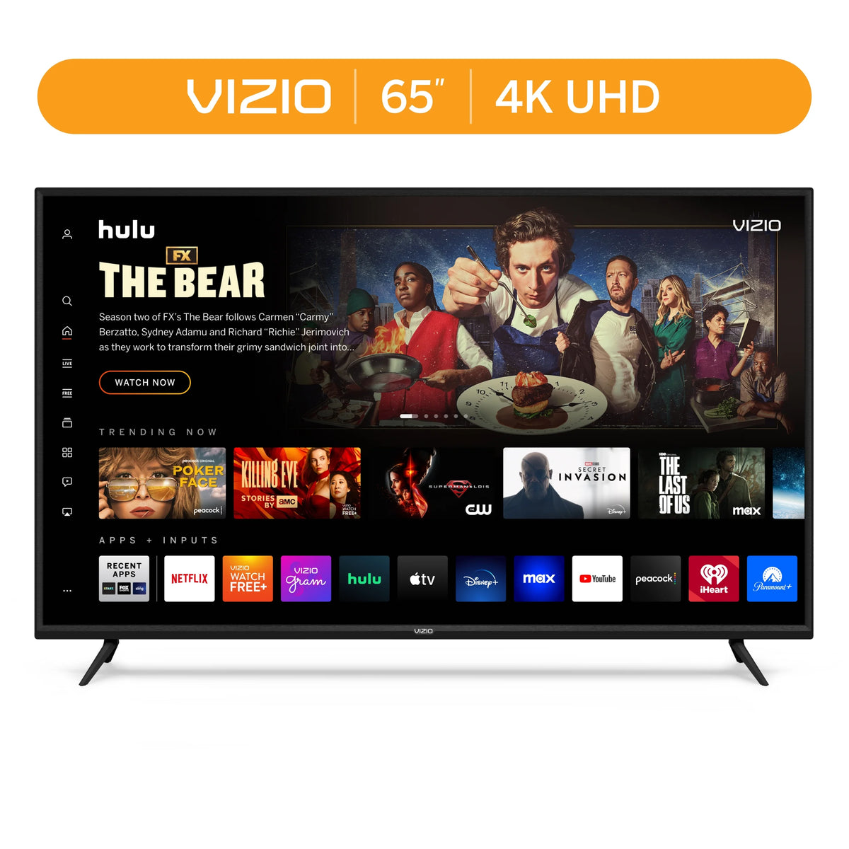 65 Class 4K UHD LED Smart TV S393