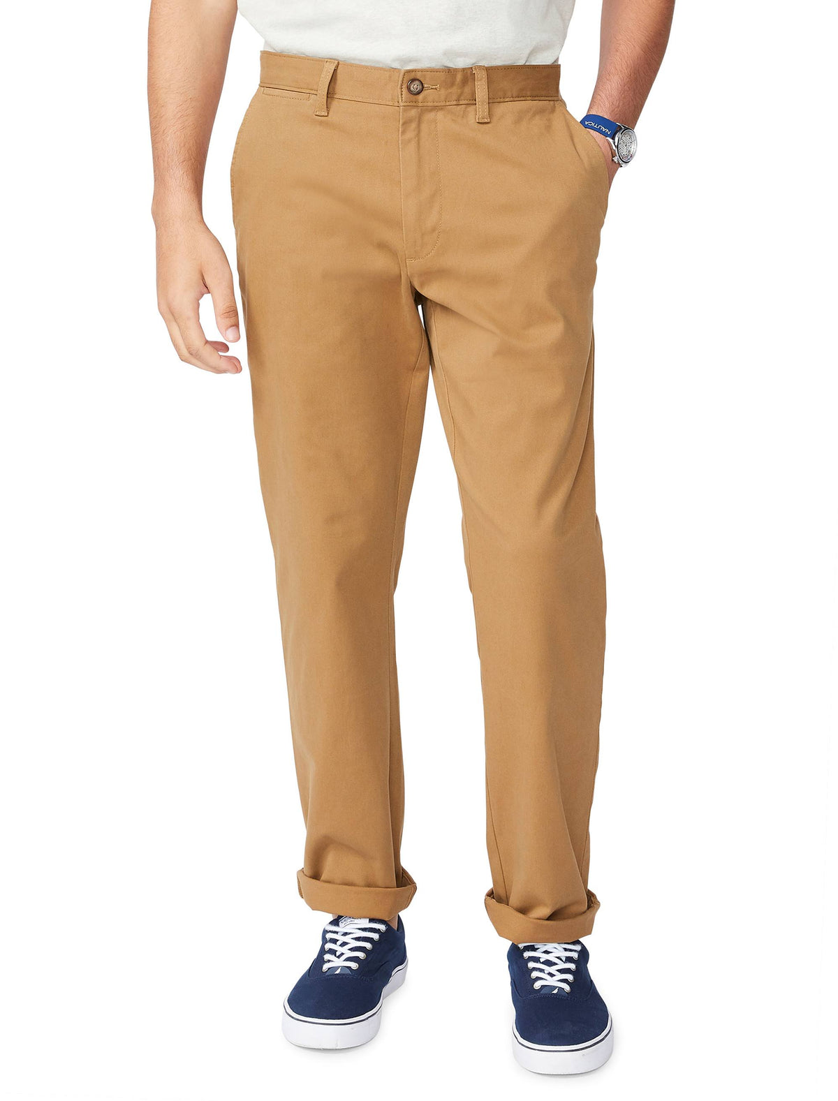 Classic Fit Deck Pant Oyster Brown 46x30 F50437