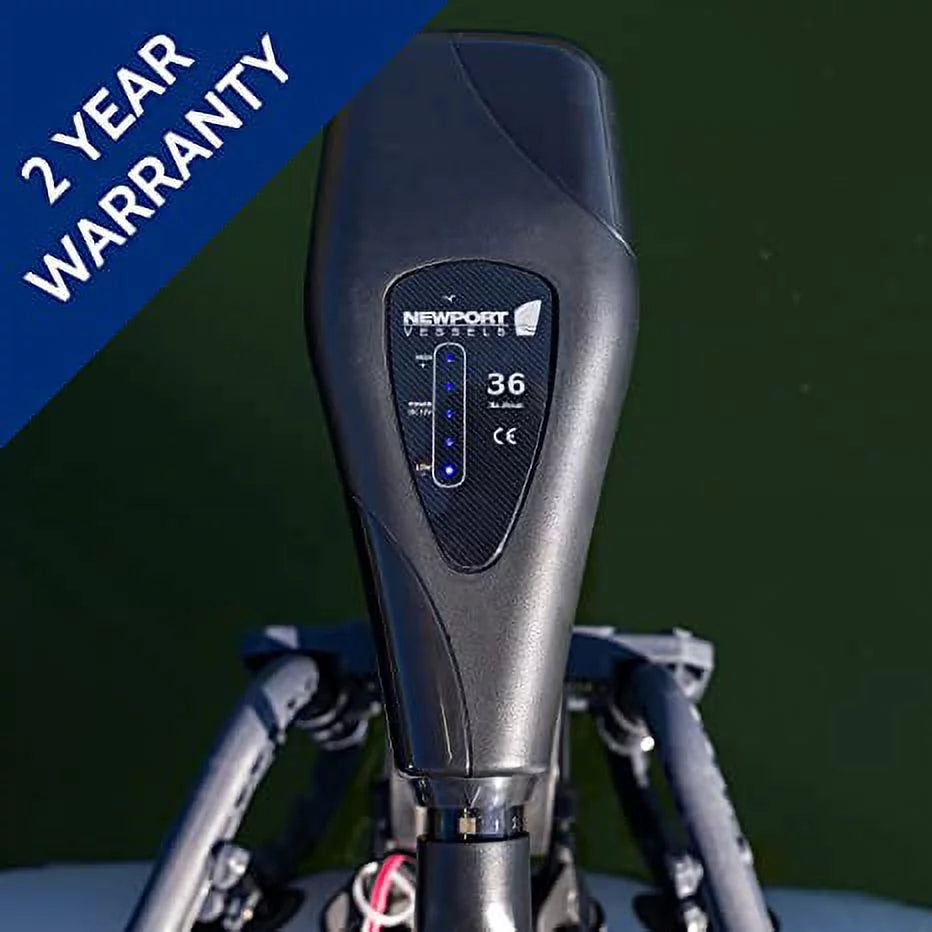 55 lb Thrust Saltwater Transom Mounted Electric Trolling Motor J5718