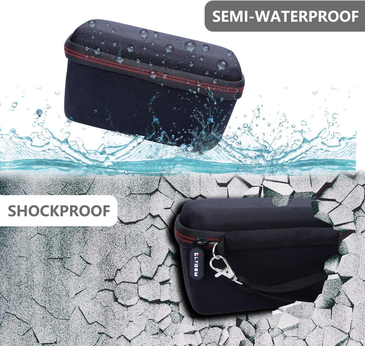 EVA Hard Case for Video Camera Camcorder Y1042