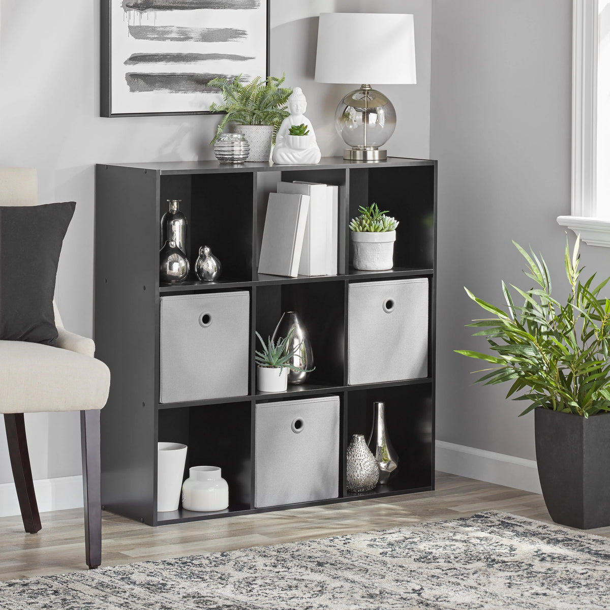 9-Cube Storage Organizer White P6636