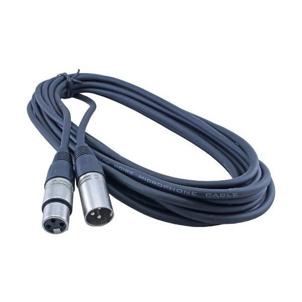 50 ft Low Z Male to Female 3 Pin XLR Microphone Cable H765122