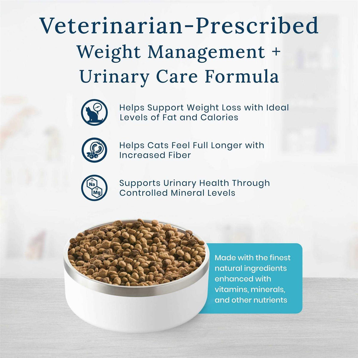 Weight Management Urinary Care Dry Cat Food F789