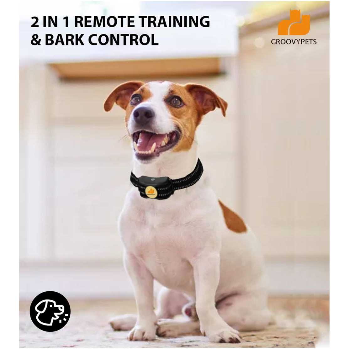 Auto Anti-bark Remote Dog Training Shock Collar A8790