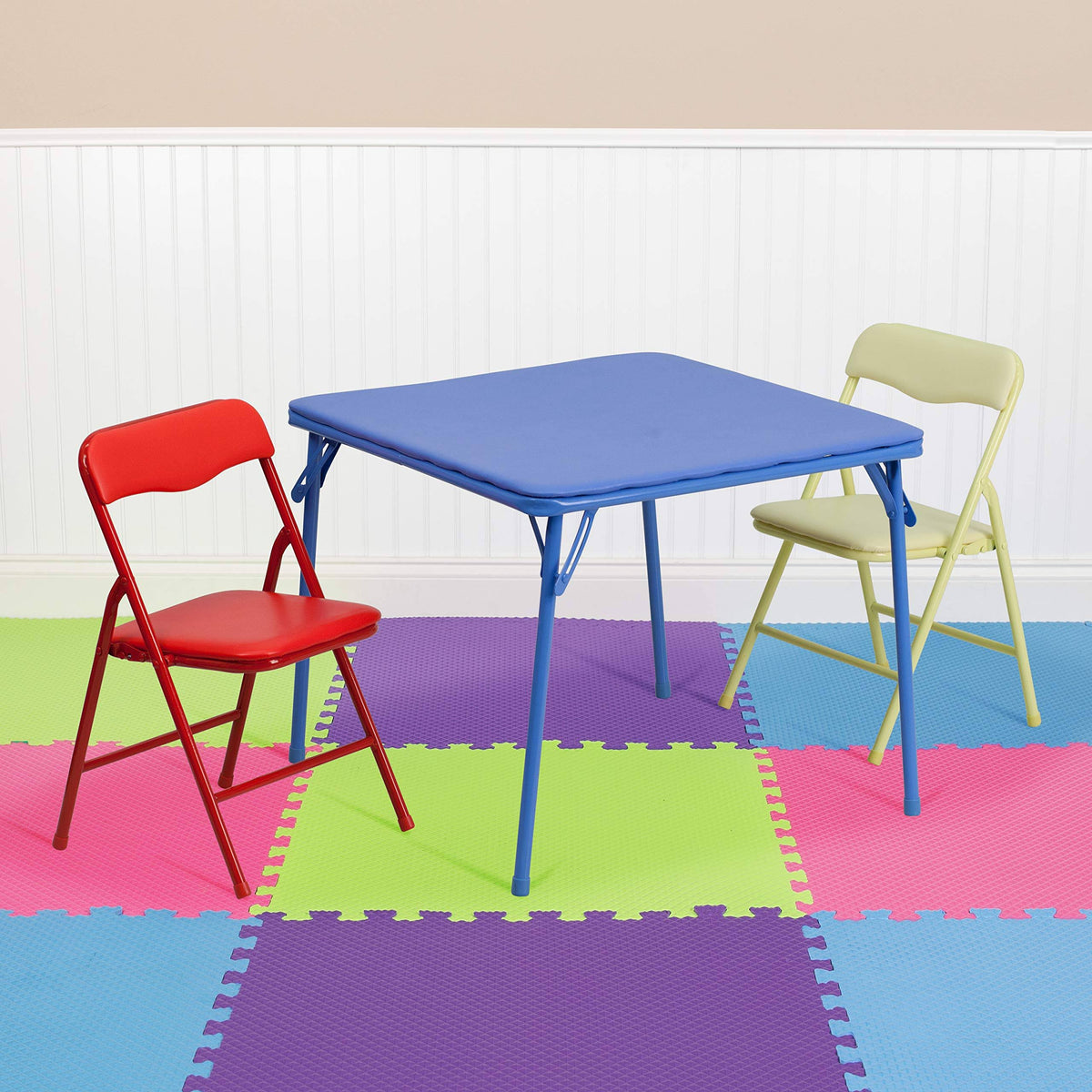 Kids 3 PC Folding Table and Chair Set J404102