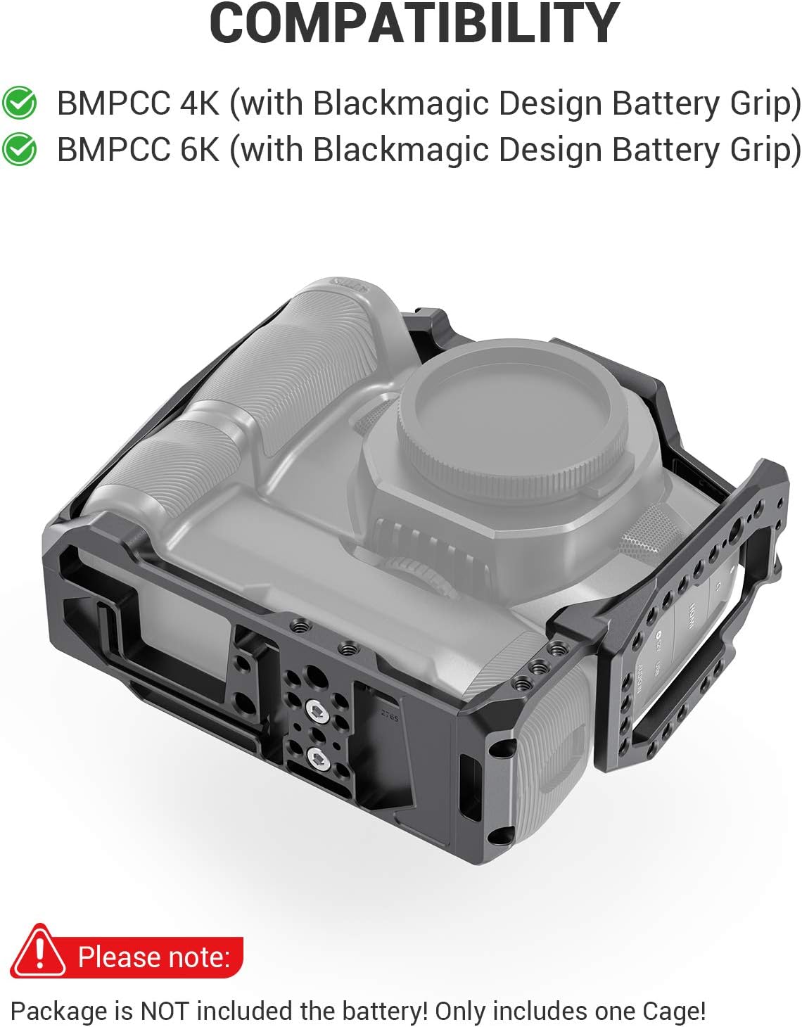Camera Cage with Battery Grip W8556