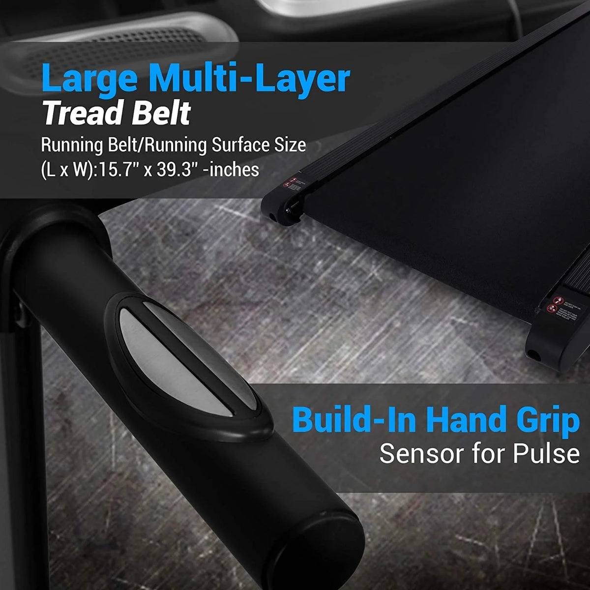 Foldable Treadmill with LCD P633
