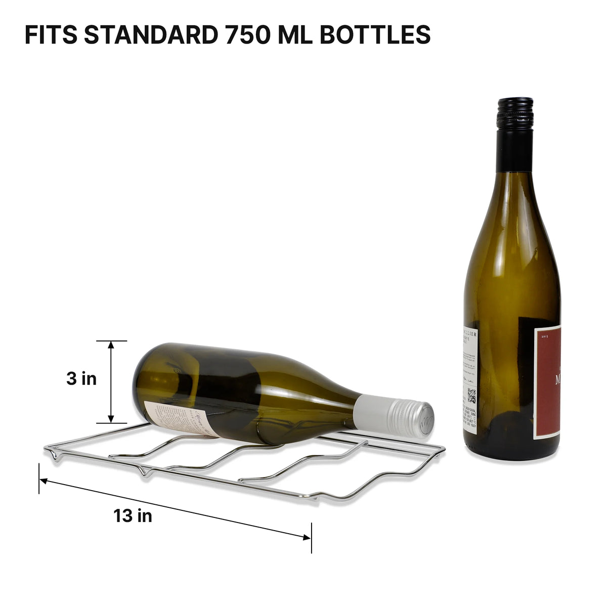 6-Bottle Wine Cooler with Wine Rack and Temp. Control I322