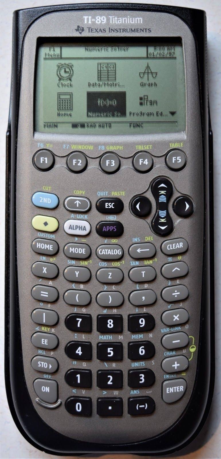 Ti-89 Titanium Calculator with Cover H19761